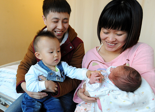Two-child policy needs multiple support