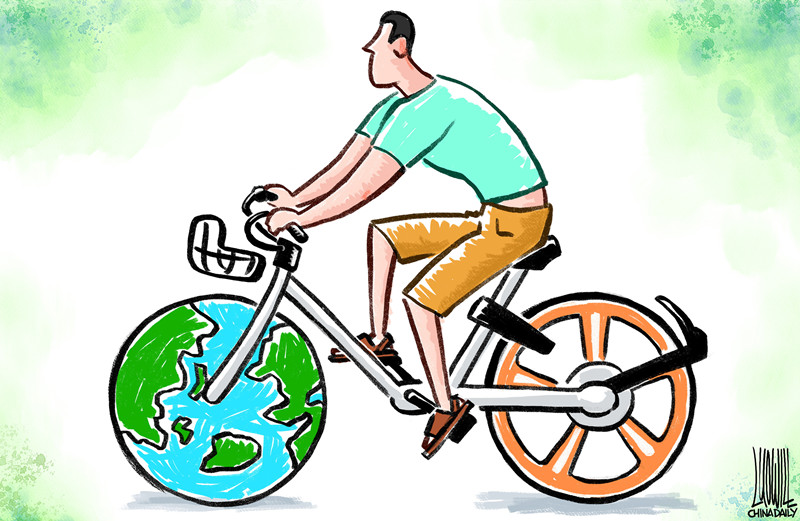 Shared bikes go global