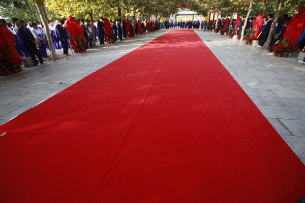Celebrity students walk the red carpet