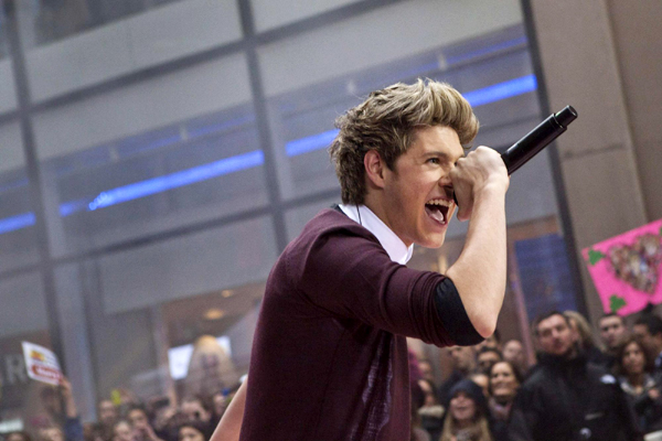 'One Direction' performs on NBC's Today show