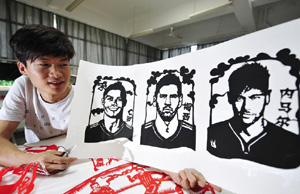World Cup support goes sky-high in China