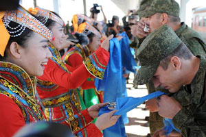 Troops assemble in China for 'Peace Mission-2014' drill