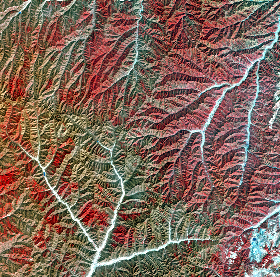 Satellite captures stunning China images