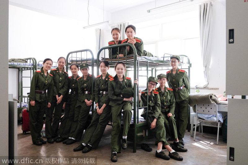 Dance students step up for military training