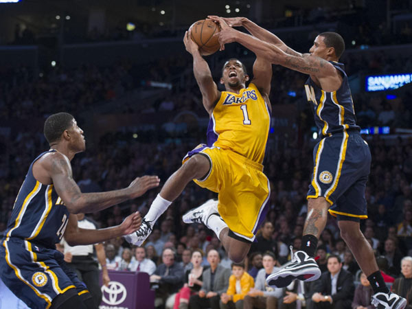 Pacers takes down Lakers with last-second basket