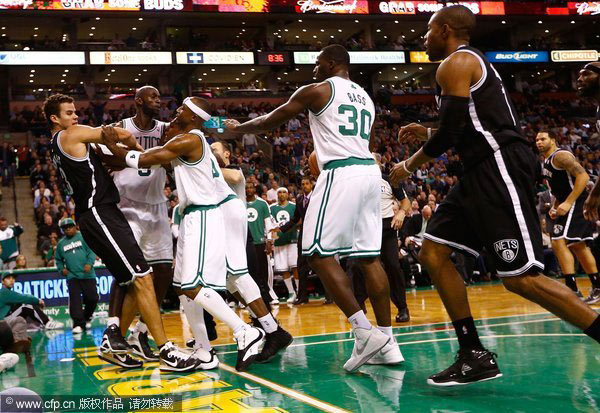 Rondo ejected as Nets beats Celtics