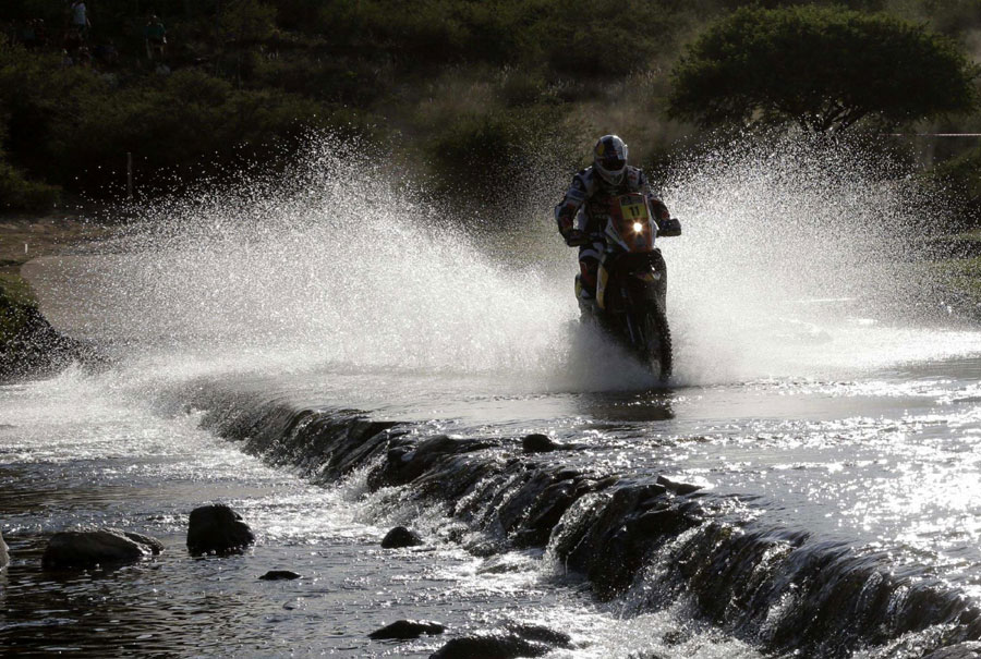 10th stage of Dakar Rally 2013