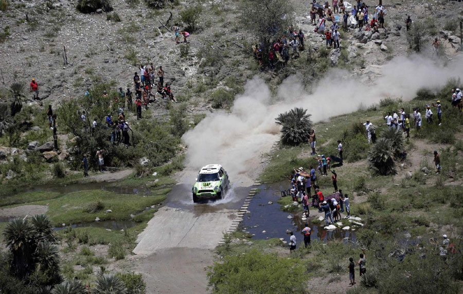 10th stage of Dakar Rally 2013