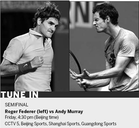 Federer keen to slam Murray