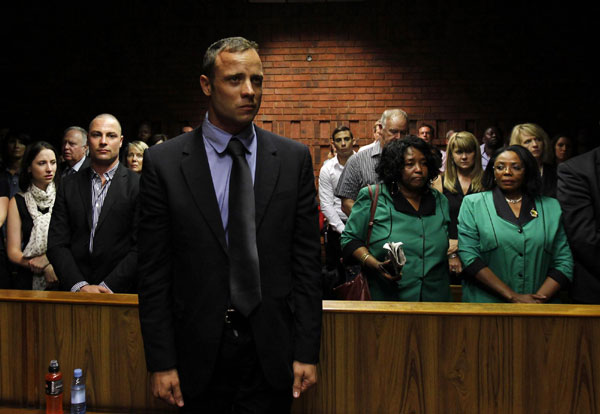 Pistorius said he shot girlfriend to death by mistake
