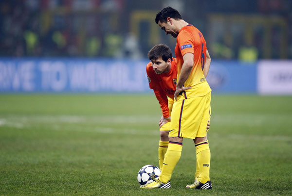 Barcelona strangled by MILAN in shock defeat