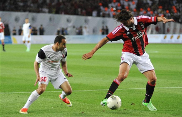 AC Milan in Tbilisi for Kaladze farewell match