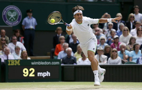 Juan Martin del Potro's quarter-final Wimbledon