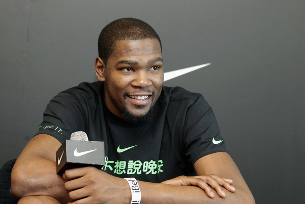 Durant in Taiwan for promotional event