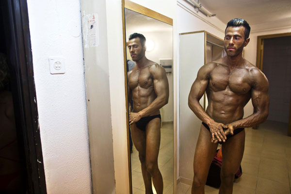 Bodybuilding competition in Israel