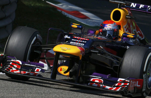Practice session of the Italian F1 Grand Prix
