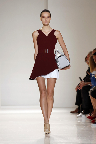 Victoria Beckham S/S 2014 presented during NYFW