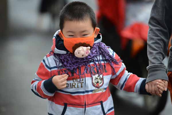 Cold weather sweeps across China
