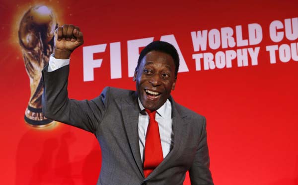 Pele fears protests could 'ruin' World Cup