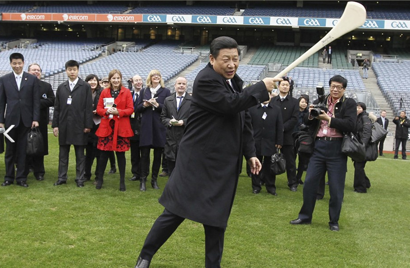 President Xi on the ball when it comes to sport