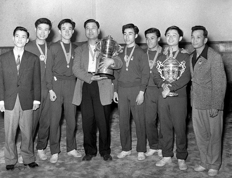 In memory of China's 1st world champion Rong Guotuan