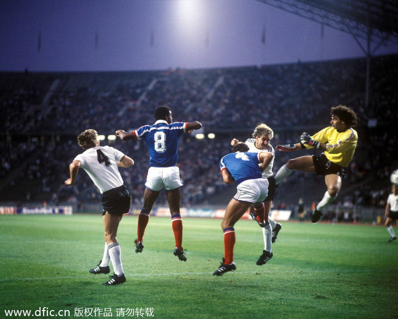 Classic matches between Germany and France