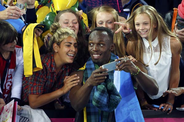 Bolt strikes first Commonwealth gold