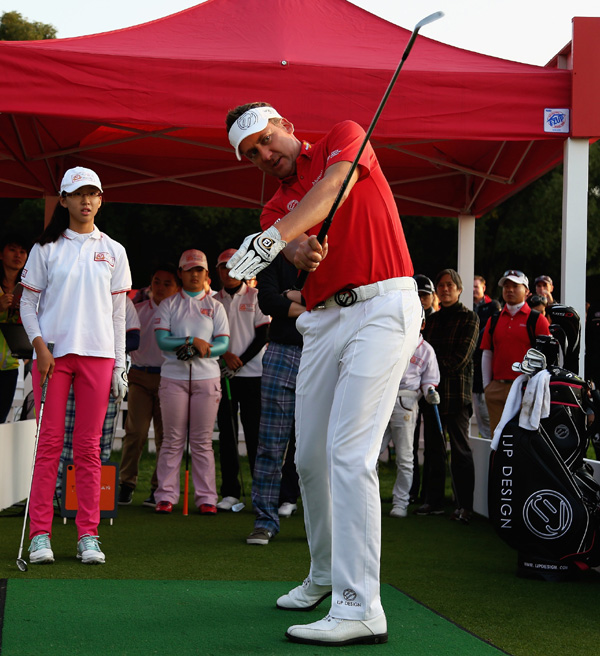 Poulter and Wenchong celebrate HSBC Champions 10th anniversary with China’s new golf generation
