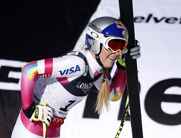 Vonn breaks into tears after Alpine combined at worlds