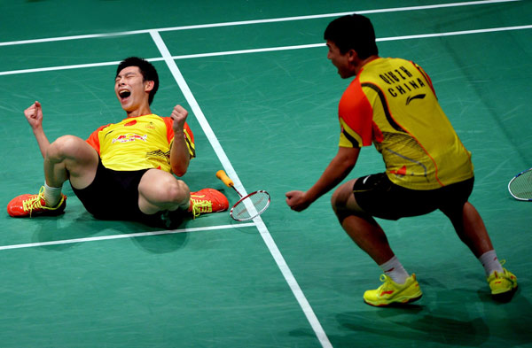 China draws Thailand, Germany in badminton contest