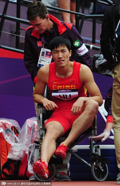 Liu Xiang's injuries