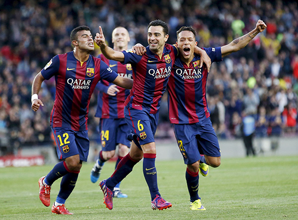 Barcelona's 'MSN' trio lead 6-0 rout of Getafe