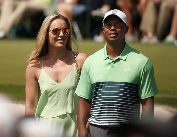 Tiger Woods and Olympic skier Lindsey Vonn break up