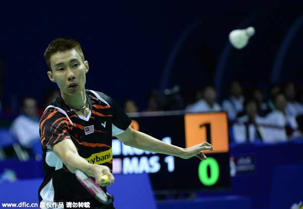 Lee Chong Wei leads Malaysia to quarterfinals in Sudirman Cup