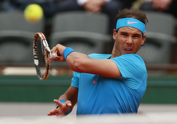 ousted,flanks nadal, djokovic sail on, bouchard ousted at roland garros