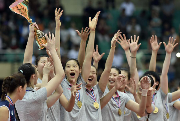 China win title after beating South Korea 3-0 in Asian Women's Volleyball Championship