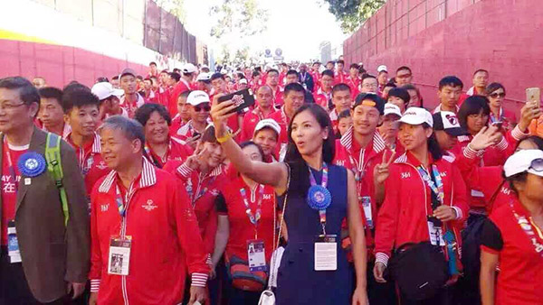 First lady takes her marks for Special Olympics