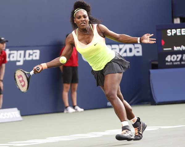 Serena Williams advances in Rogers Cup in Toronto
