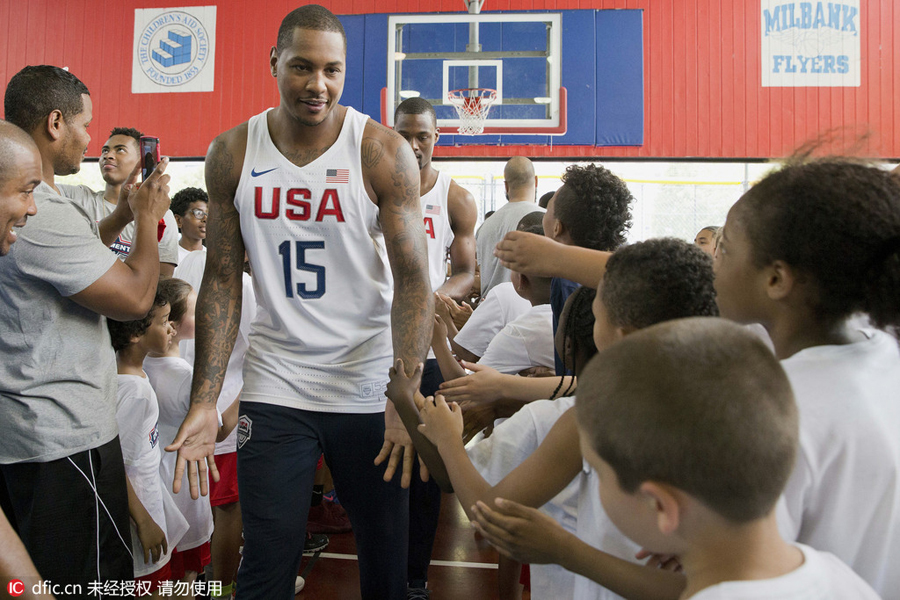 Anthony, Durant lead USA Basketball Rio squad