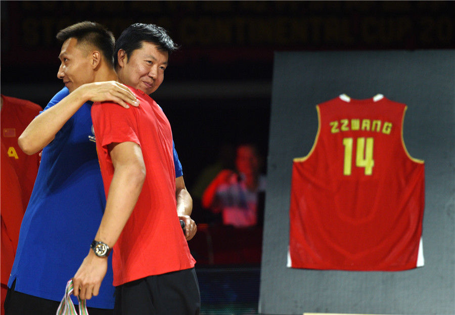 Chinese basketball legend Wang Zhizhi bids farewell