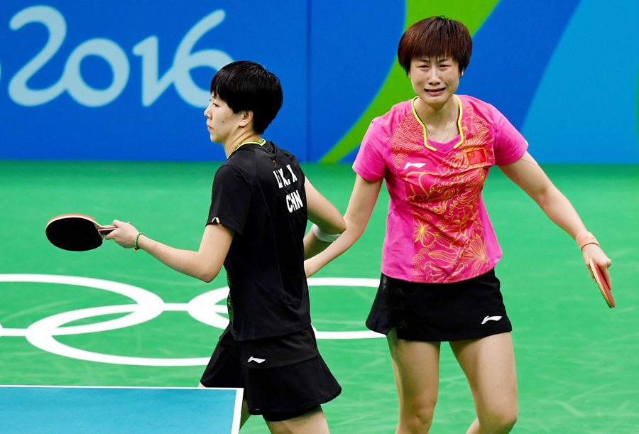 Ding Ning gets sweet revenge against teammate for singles gold
