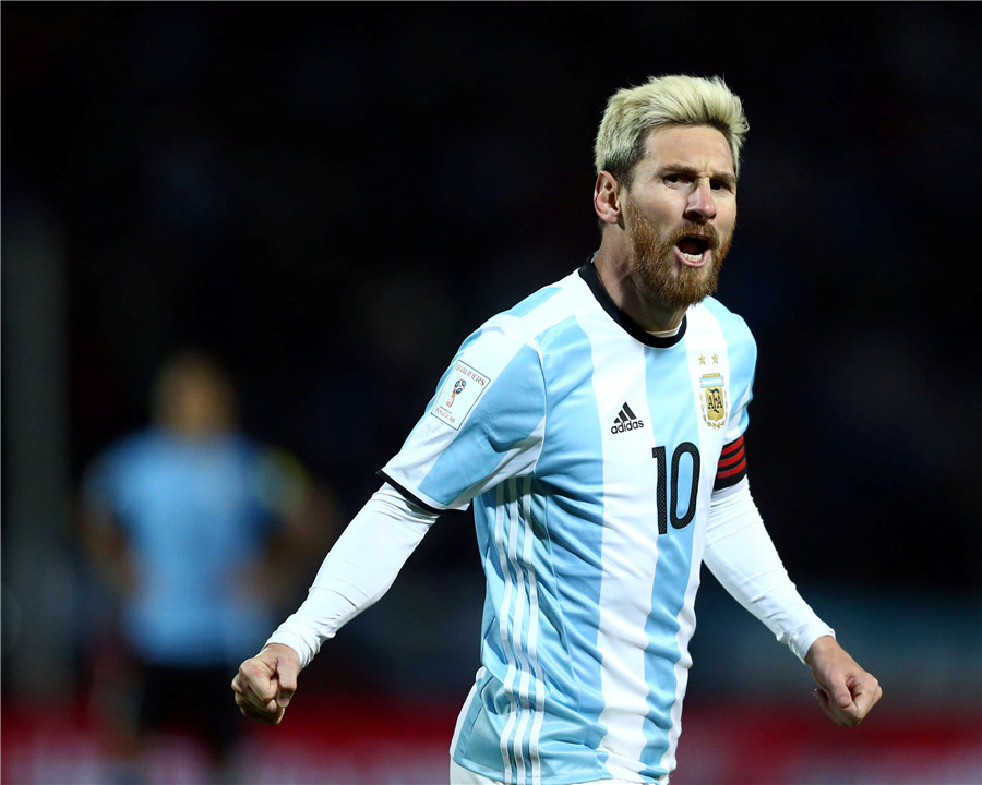 Messi helps Argentina beat Uruguay in World Cup 2018 qualifier