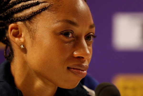 Allyson Felix close to writing history in London