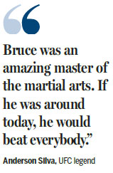 'Happy to be the black Bruce Lee'