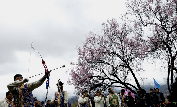 Colorful ethnic sports