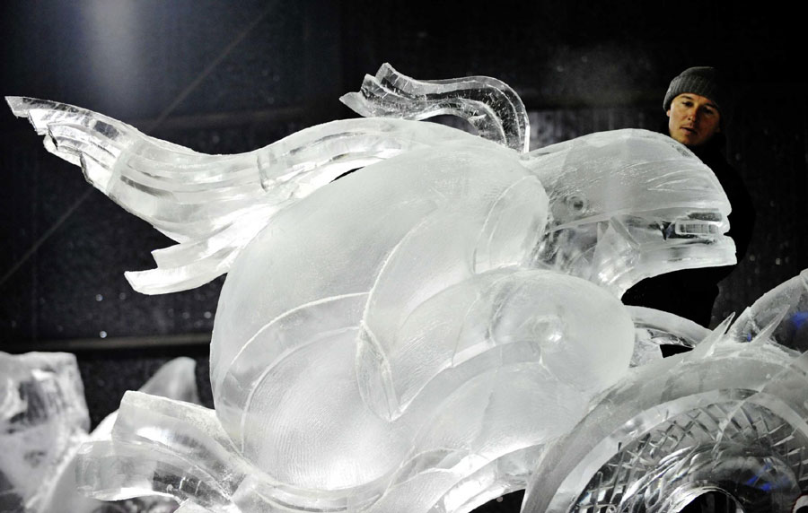 Harbin's 27th International Ice Sculpture Competition closed
