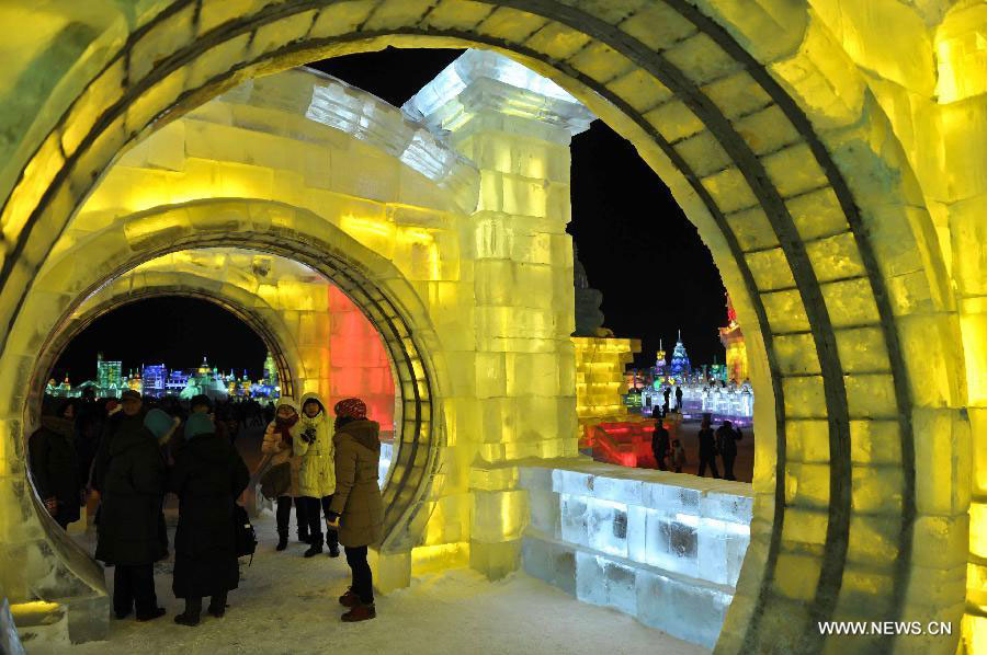 Stunning Photos from the 29th Harbin International Ice and Snow Festival in Harbin