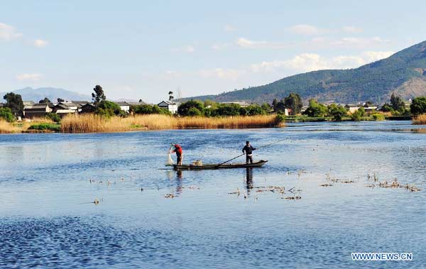 West Lake in Yunnan province