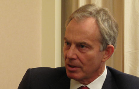 Exclusive interview with Tony Blair