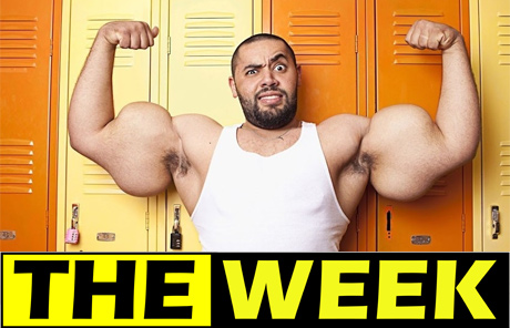 THE WEEK Sept 21: Biggest biceps ever